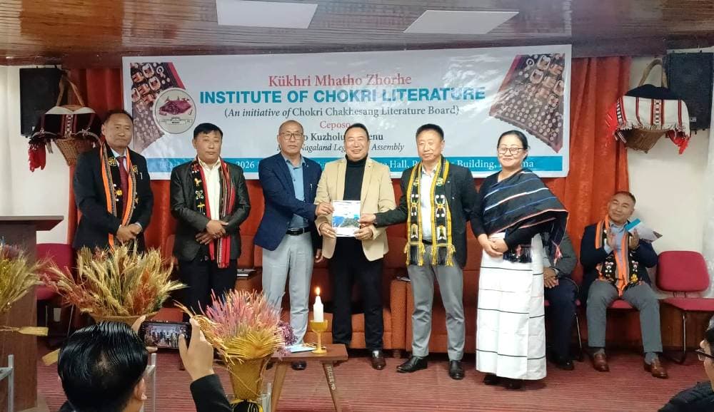 MLA Nienu stresses unity at launch of Institute of Chokri Literature in Kohima