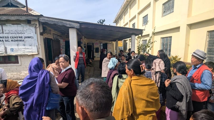 Medanta organises free health camp at Chiechama