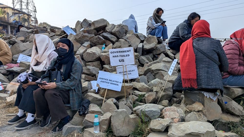 Nagaland ad hoc teachers to continue sit-in indefinitely; warn of hunger strike resumption