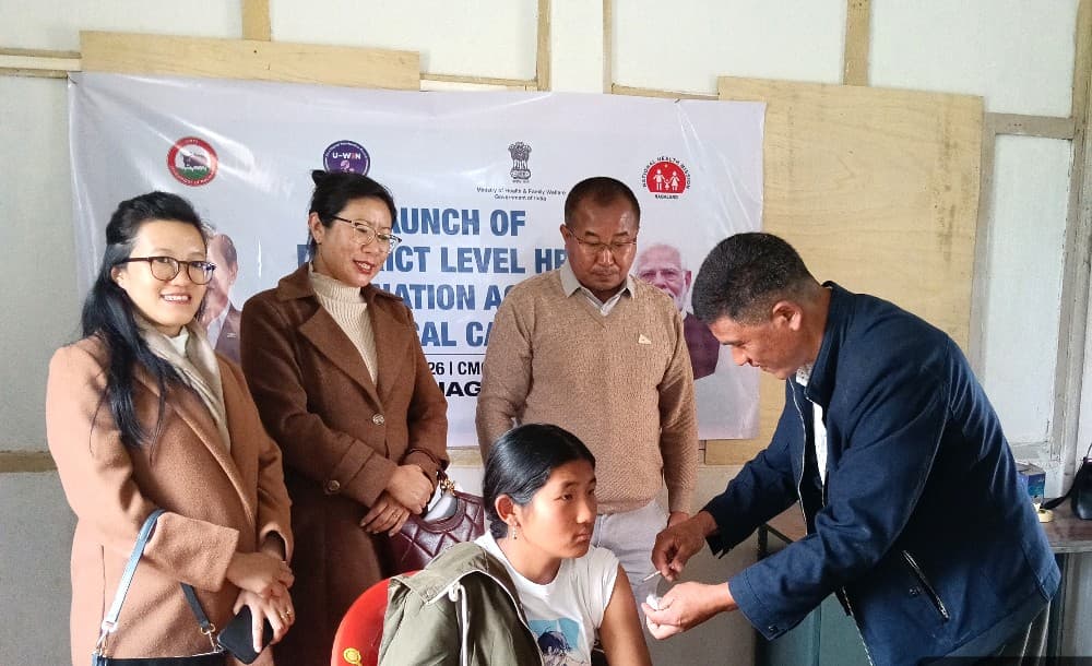 Nagaland districts launch HPV vaccination drive