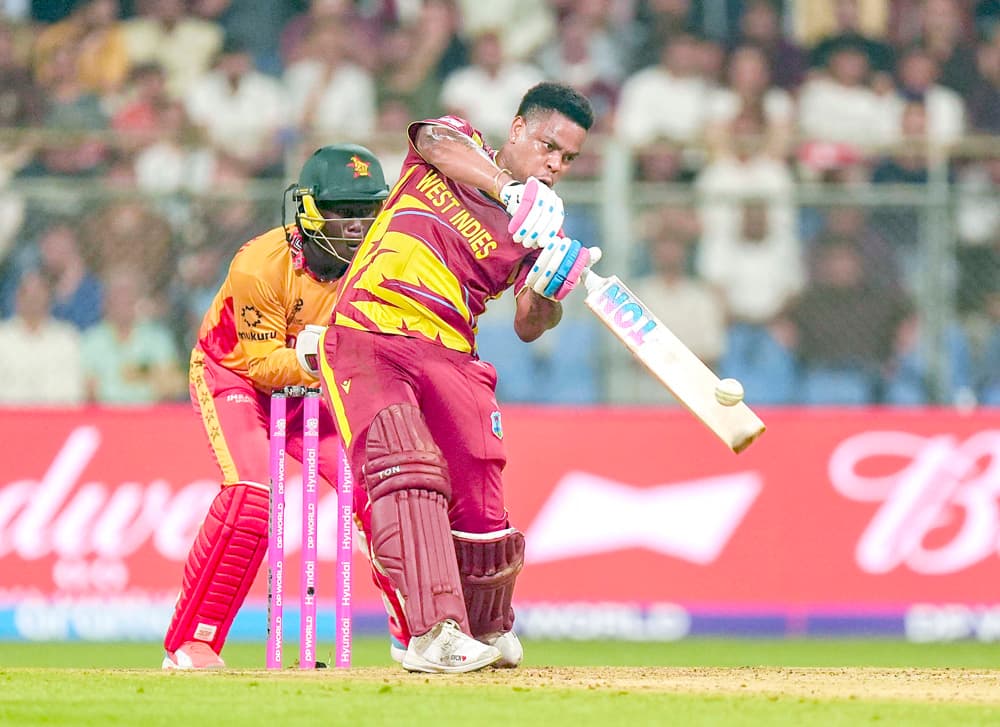 T20 World Cup: Hetmyer-powered West Indies pulverise Zimbabwe by 107 runs