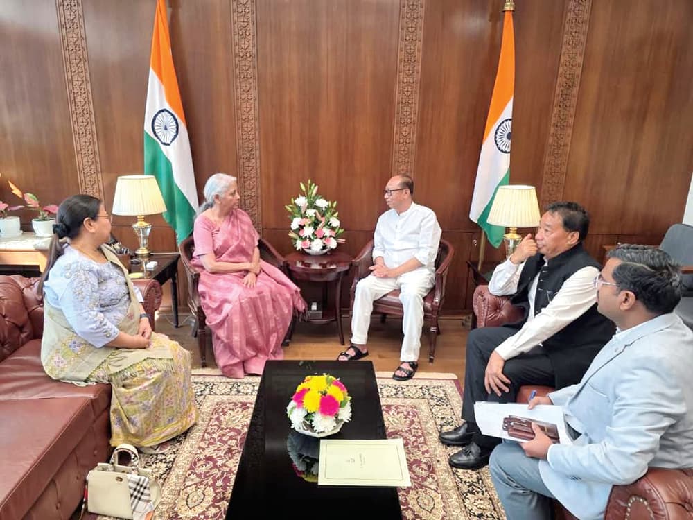 Nirmala Sitharaman promises rehab help for Manipur IDPs