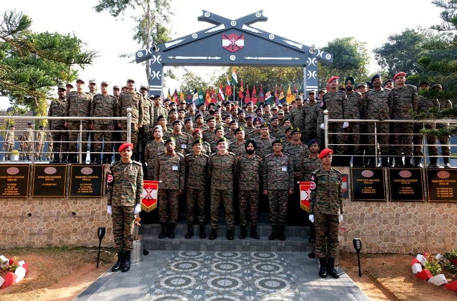 Spear Corps celebrates 41st Raising Day at RMS Dimapur