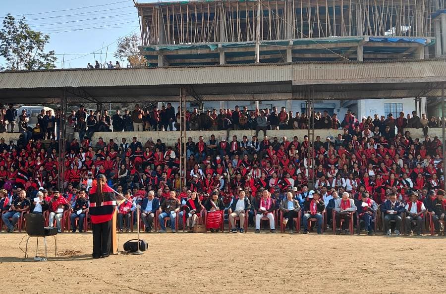 Reception held in Longleng for Phom, ENPO team after FNTA signing