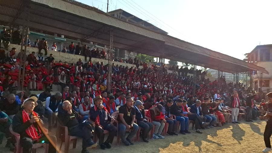 Reception held in Longleng for Phom, ENPO team after FNTA signing