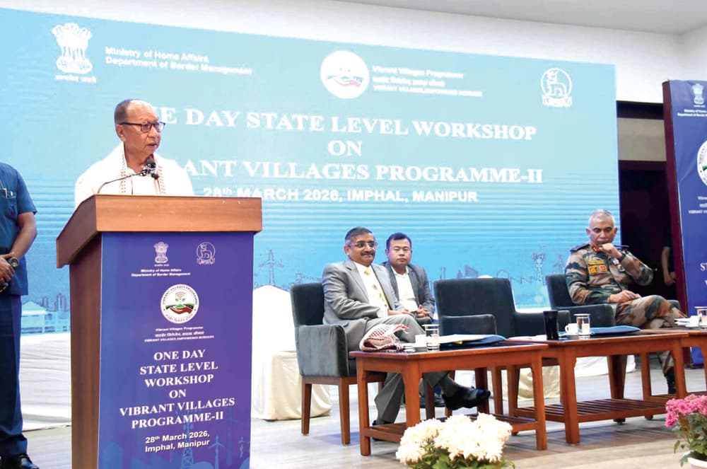 143 villages in Manipur under Vibrant Villages Programme-II