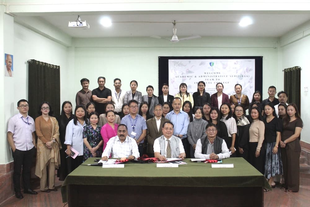 AAA peer team conducts state-level audit at Immanuel College in Dimapur