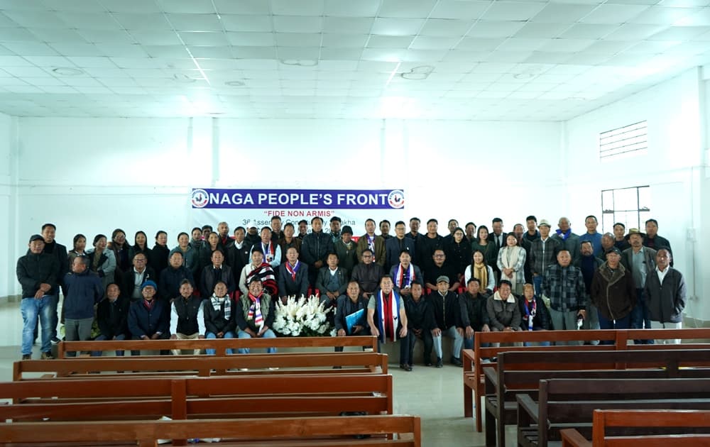 Naga People's Front meeting, constituency tours held in 3 districts