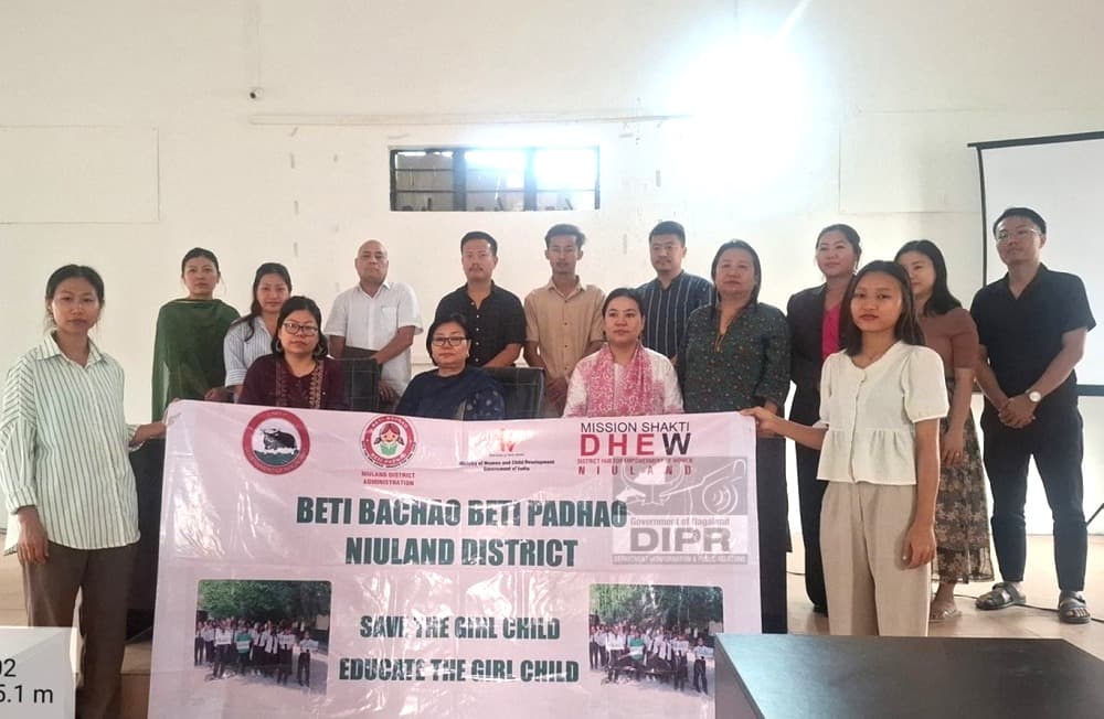 Niuland DC reviews Beti Bachao Beti Padhao activities at district committee meeting