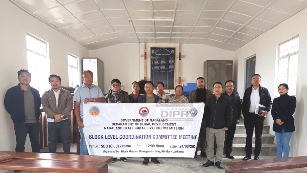 Block level coordination committee meeting held at Jakhama