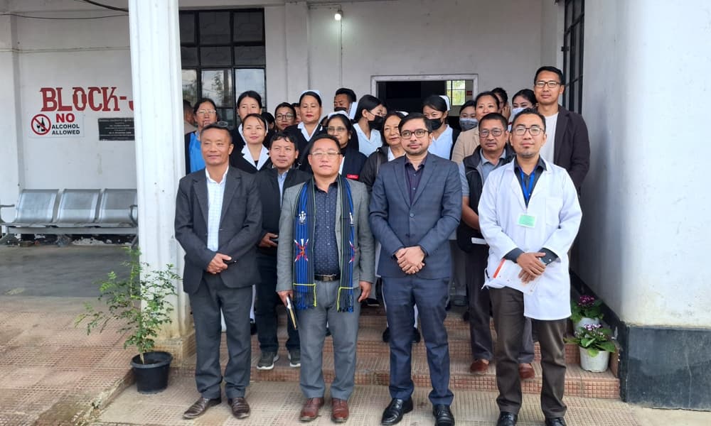 Blood storage unit inaugurated at Dr. Motsuo Memorial District Hospital Wokha