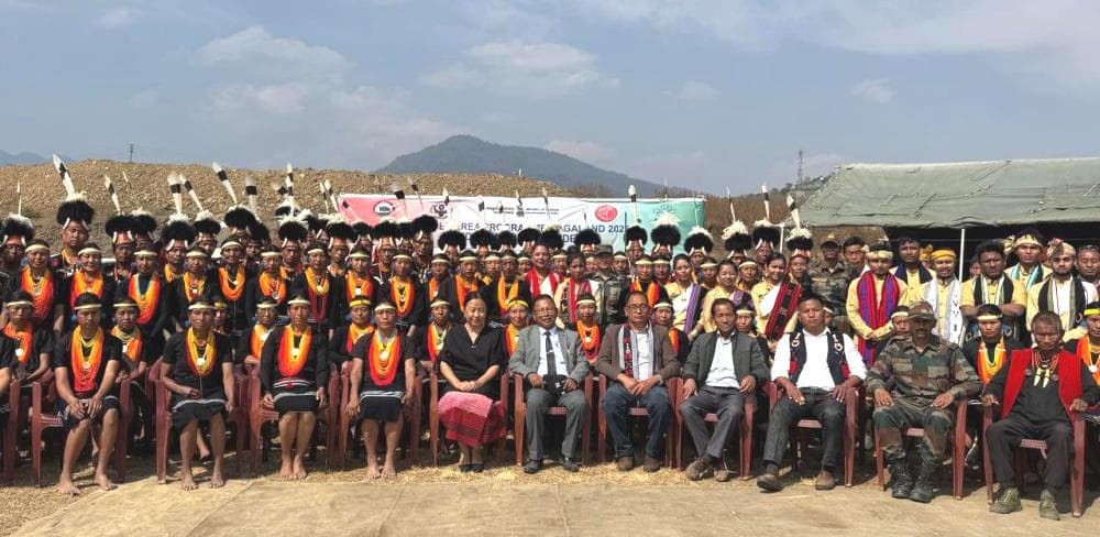 Border area cultural exchange programme held at Dan ITC in Noklak