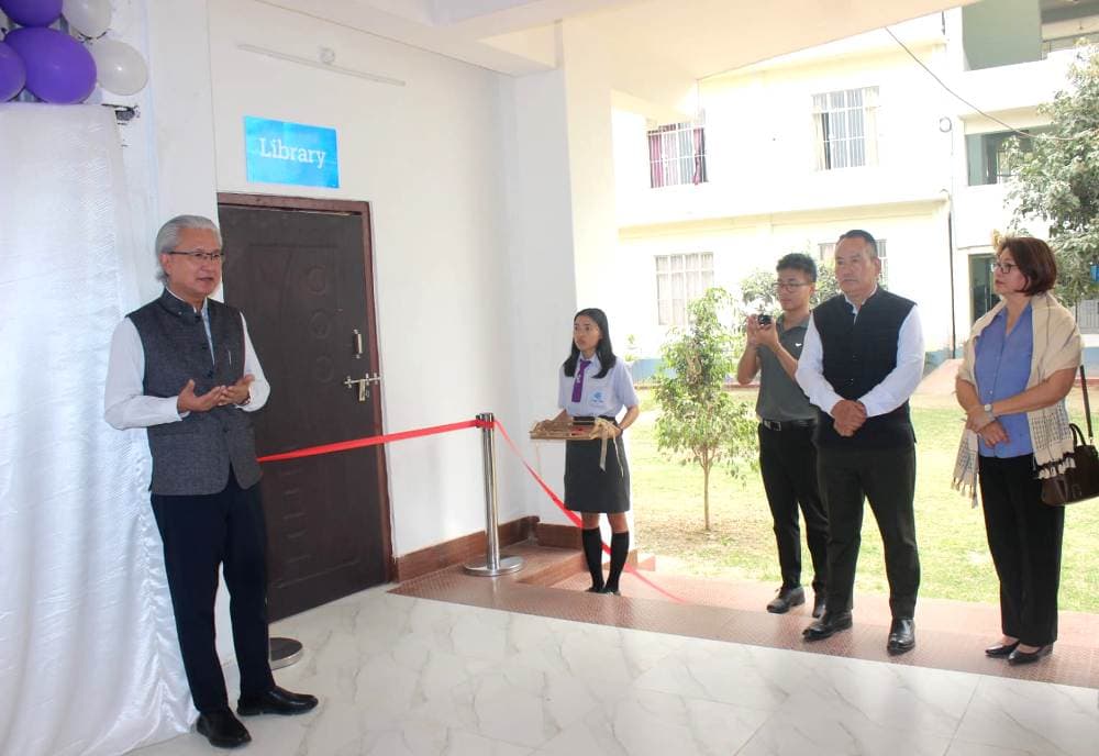 C-Edge College inaugurates new block building in Chümoukedima