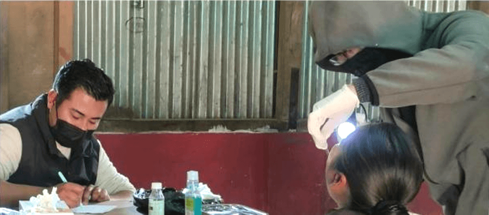 Christ the King Parish youth visit Shamator for Lenten campaign