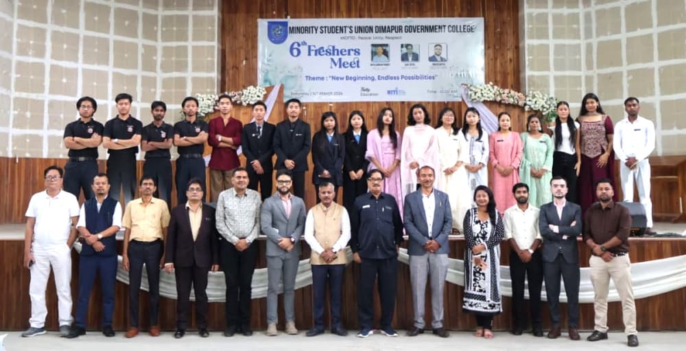 Dimapur Government College Minority Students’ Union holds 6th freshers meet