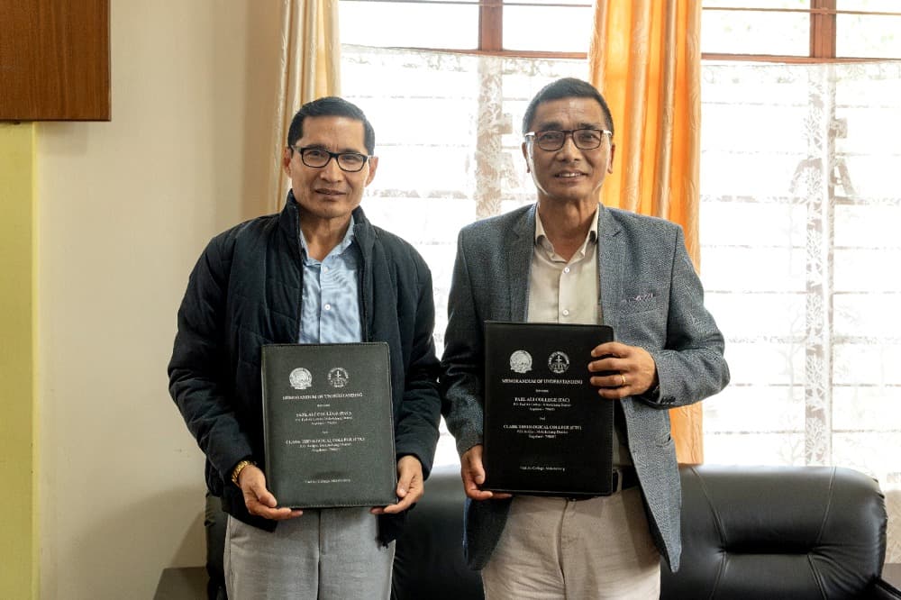 FAC Mokokchung, CTC Aolijen sign MoU for book loan