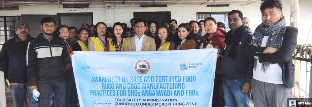 FBOs sensitised on safe, fortified food practices in Zunheboto