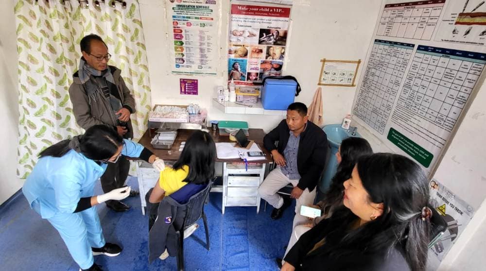 HPV vaccination drive launched in different districts of Nagaland