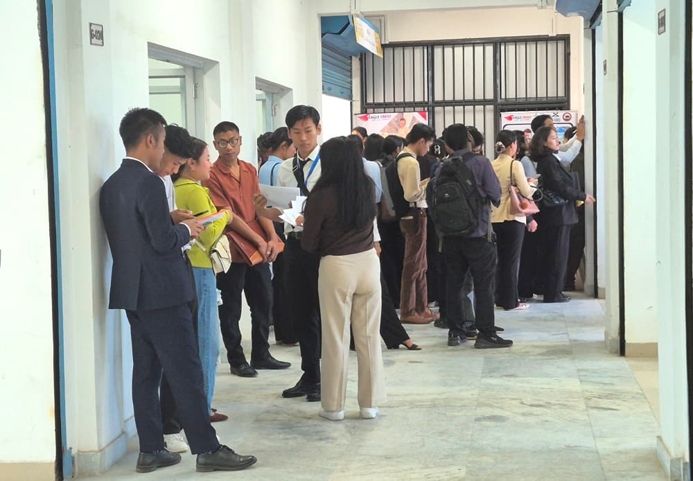 Over 900 candidates attend mega job fair in Dimapur