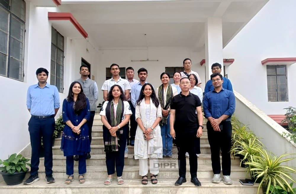 IAS officer trainees visit Nagaland Beekeeping and Honey Mission in Chümoukedima