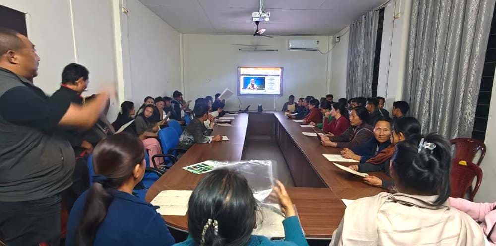 KVK Zunheboto hosts live telecast of PM-KISAN release