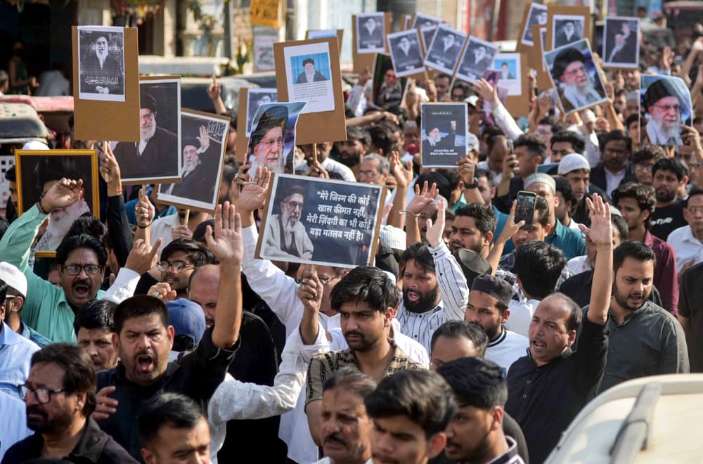 Protests in several parts of India over killing of Iran's supreme leader Ali Khamenei