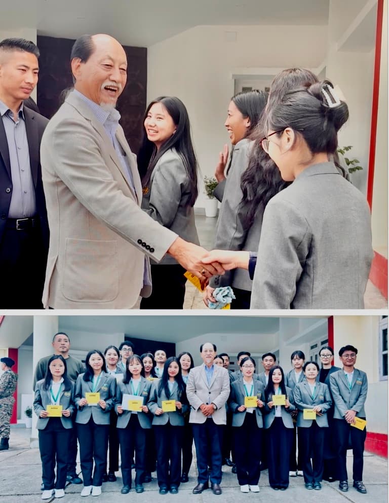 Kohima College, Baptist School Botsa students attend NLA session