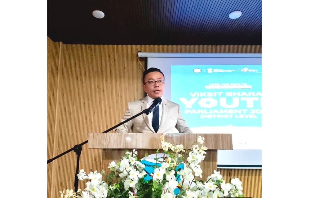 Kohima College hosts Viksit Bharat Youth Parliament speech competition