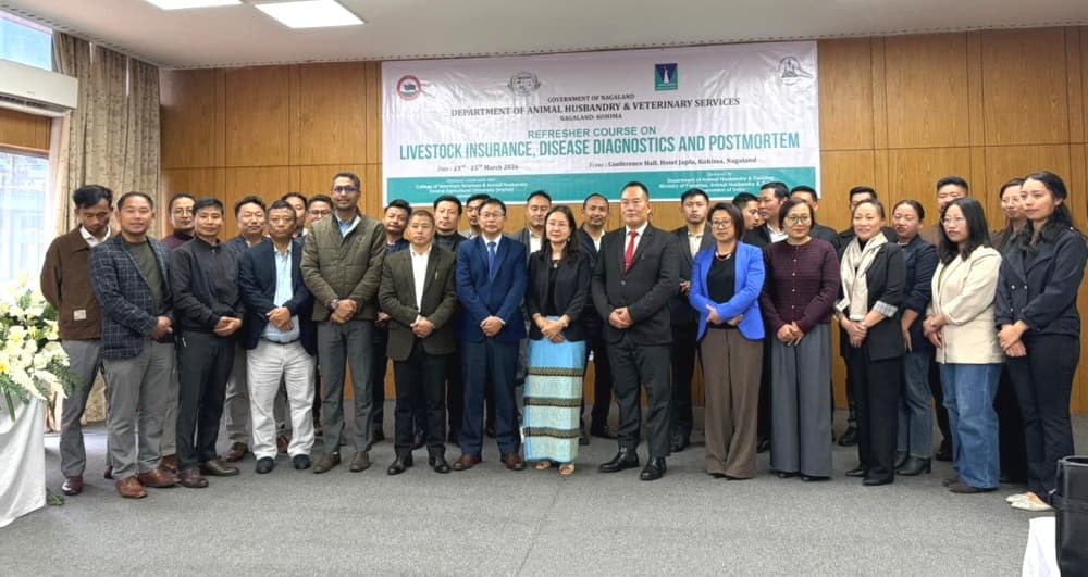 Livestock insurance vital for Nagaland farmers — Secy. Tajen