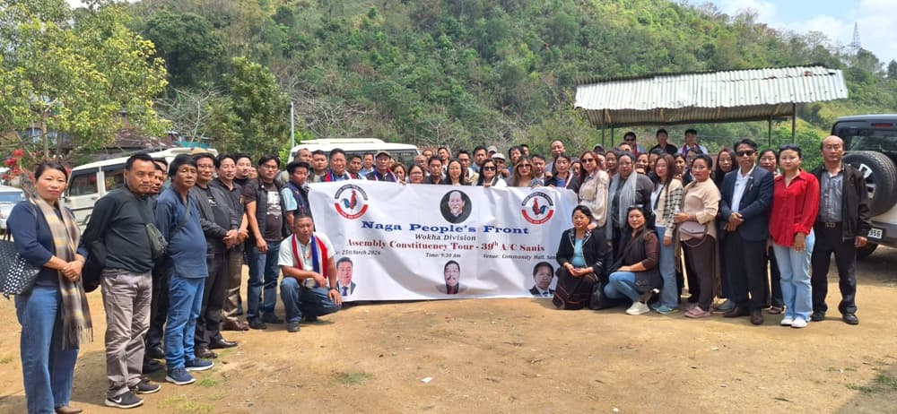 Naga People's Front pushes unity, grassroots strength during tours in Wokha, Zunheboto