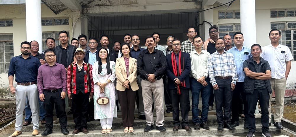 Nagaland University Medziphema campus hosts State Level Eligibility Test