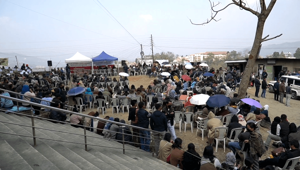 Nagaland government teachers suspends protest after NSF, ENSF intervention