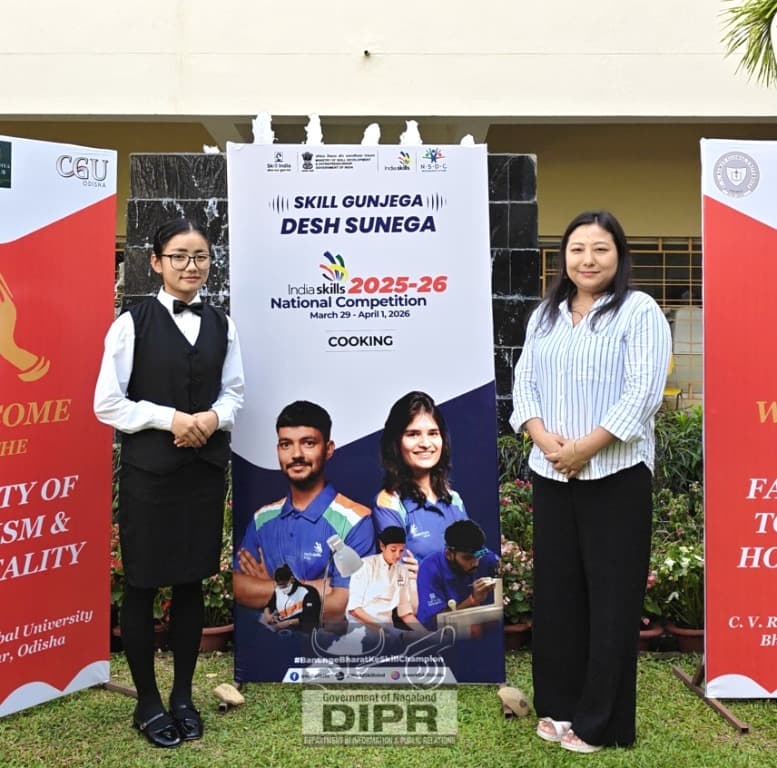 Nagaland marks debut at IndiaSkills Competition