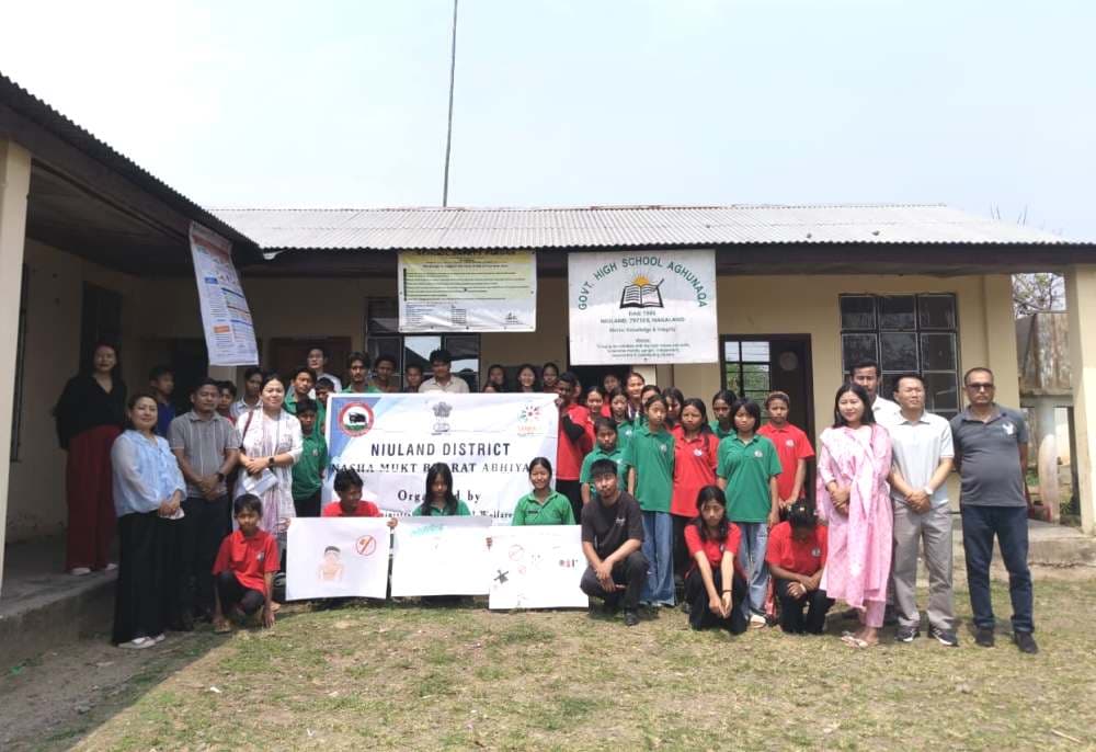 Nasha Mukht Bharat campaign held in Niuland district