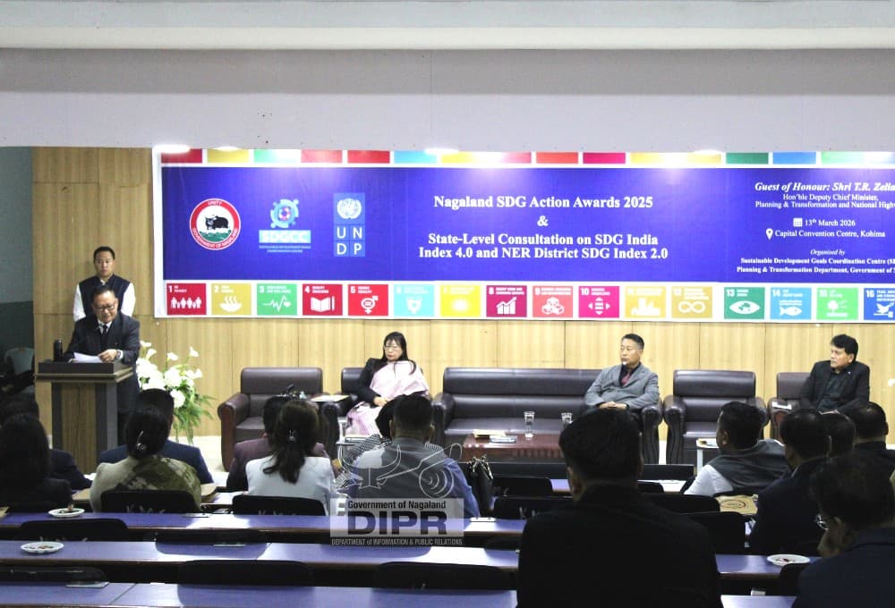 TR Zeliang lauds Nagaland’s SDG achievements & progress