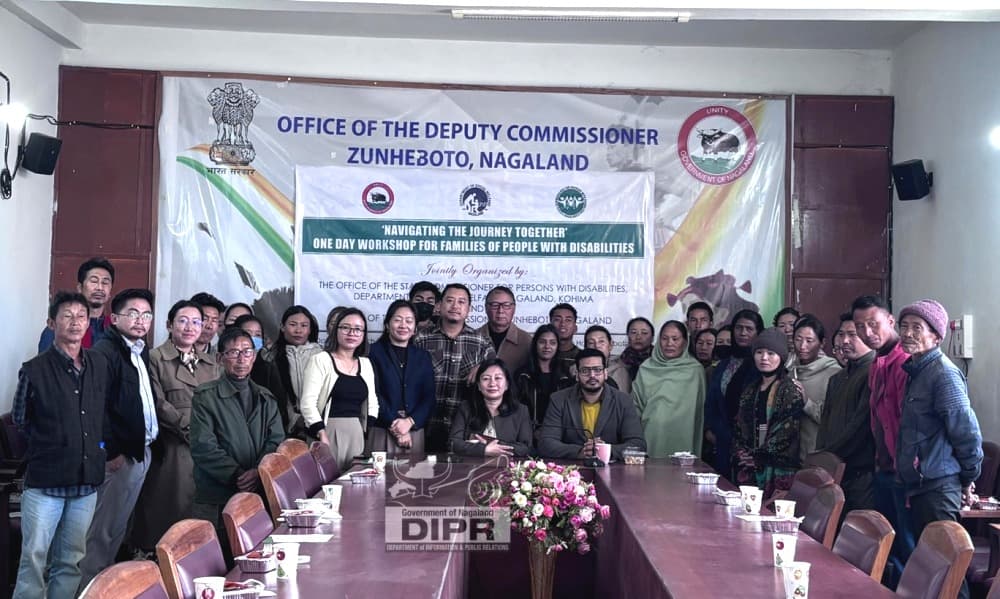 Workshop for families of PwDs held in Zunheboto