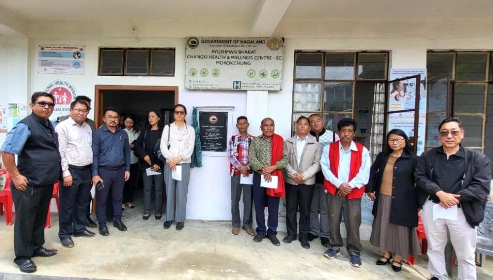 Nagaland: Health facilities inaugurated in Changki, Longnak