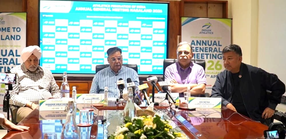 AGM 2026 of Athletics Federation of India begins in Kohima