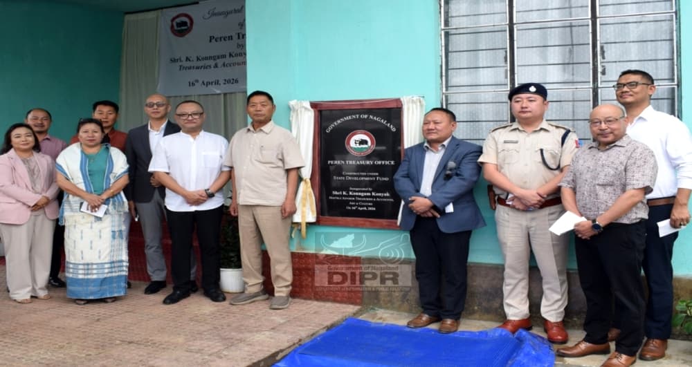 Advisor Konngam inaugurates new Treasury Office in Peren