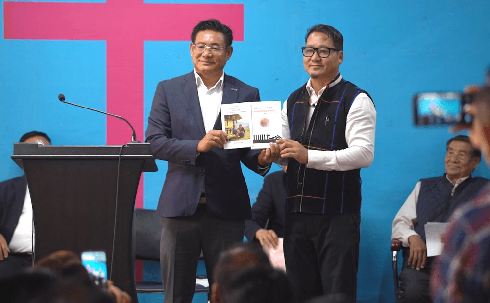 Advisor Mhathung Yanthan launches two books in Dimapur