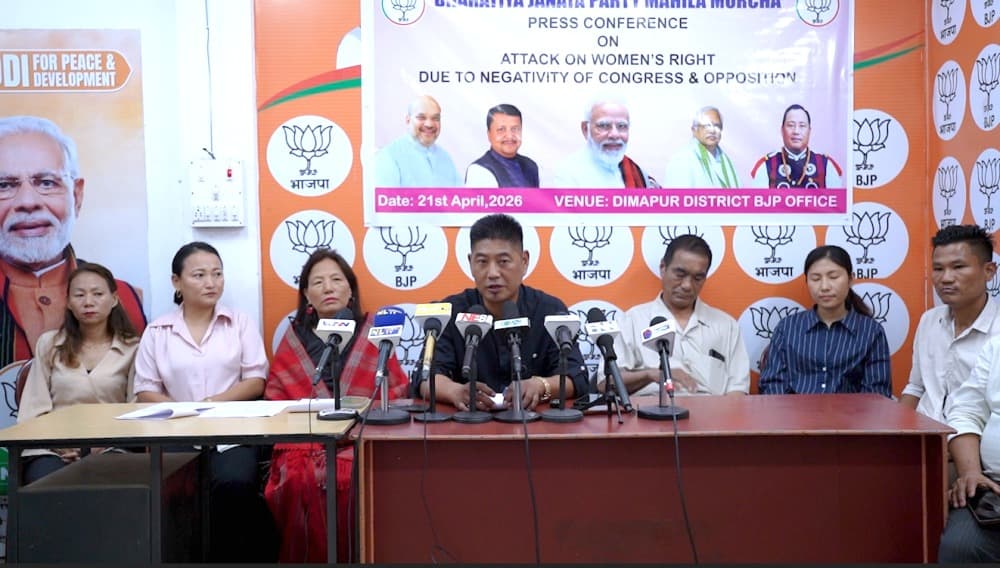 BJP units in Nagaland accuse Opposition of blocking women’s quota, defends delimitation
