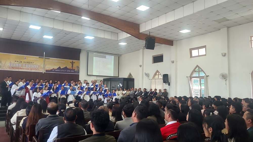 Nagaland: Chakhesang Baptist Church, St. Xavier Parish observe Easter