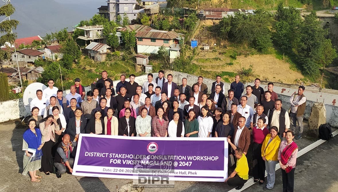 Consultation workshop held in Phek on Viksit Nagaland