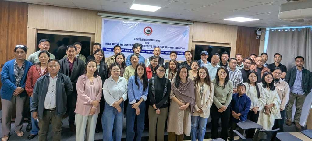 Directorate of School Education holds four-day training for office assistants in Kohima