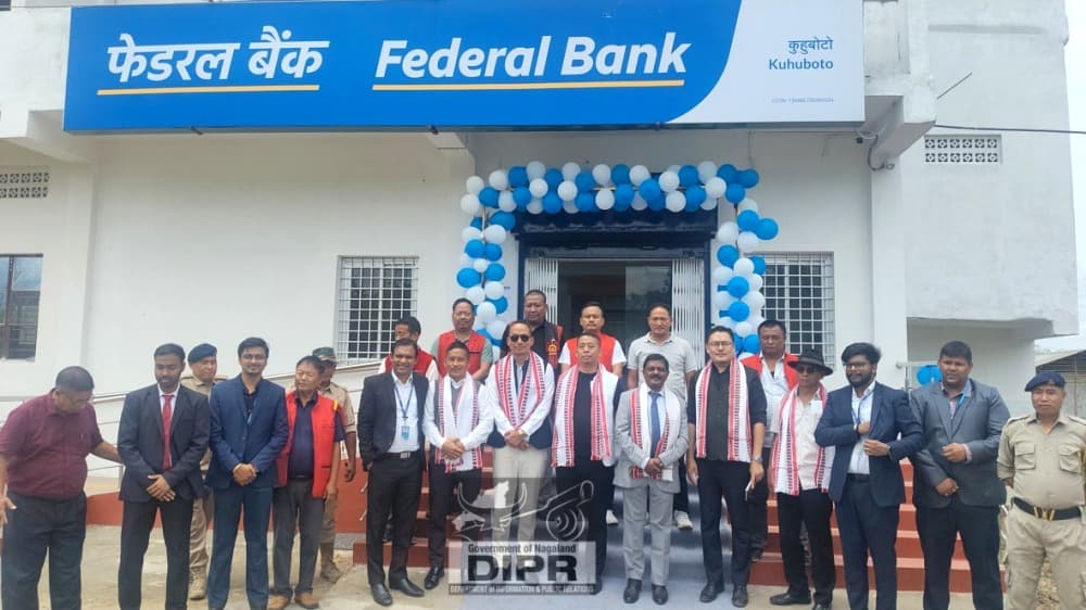 Federal Bank opens fourth branch in Nagaland's Kuhuboto