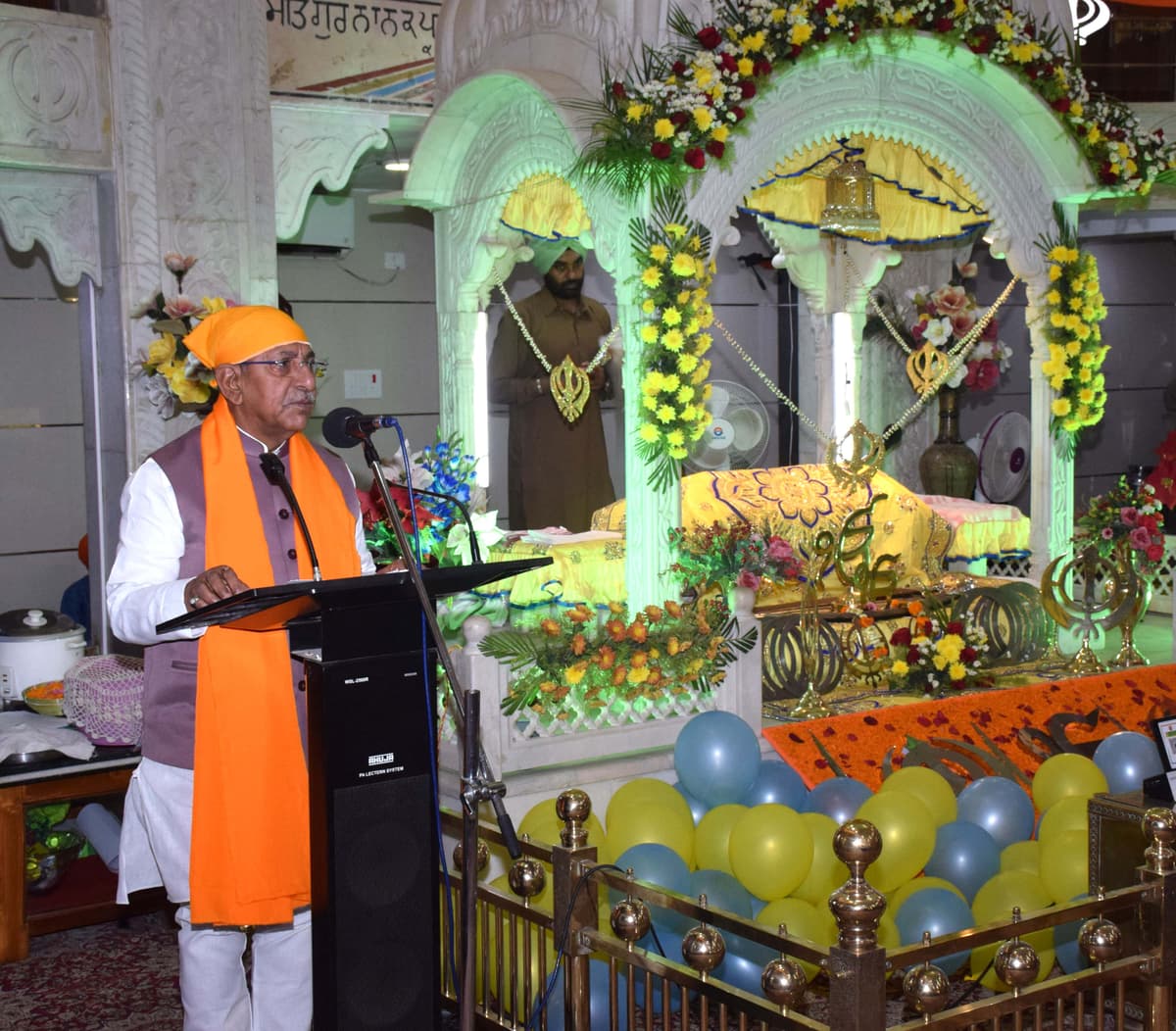 Nagaland Governor Nand Kishore Yadav joins Vaisakhi celebrations in Dimapur