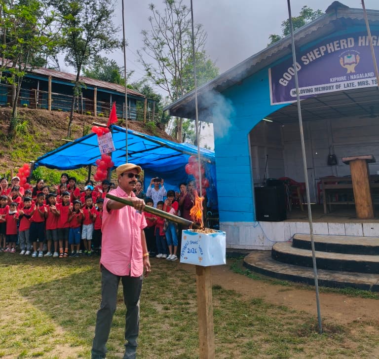 Good Shepherd High School kicks off 23rd annual sports week in Kiphire