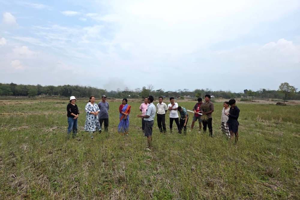 KVK Dimapur organises field day on linseed variety Priyam