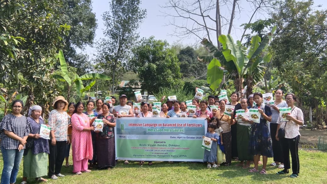 KVK Dimapur promotes balanced use of fertilizers