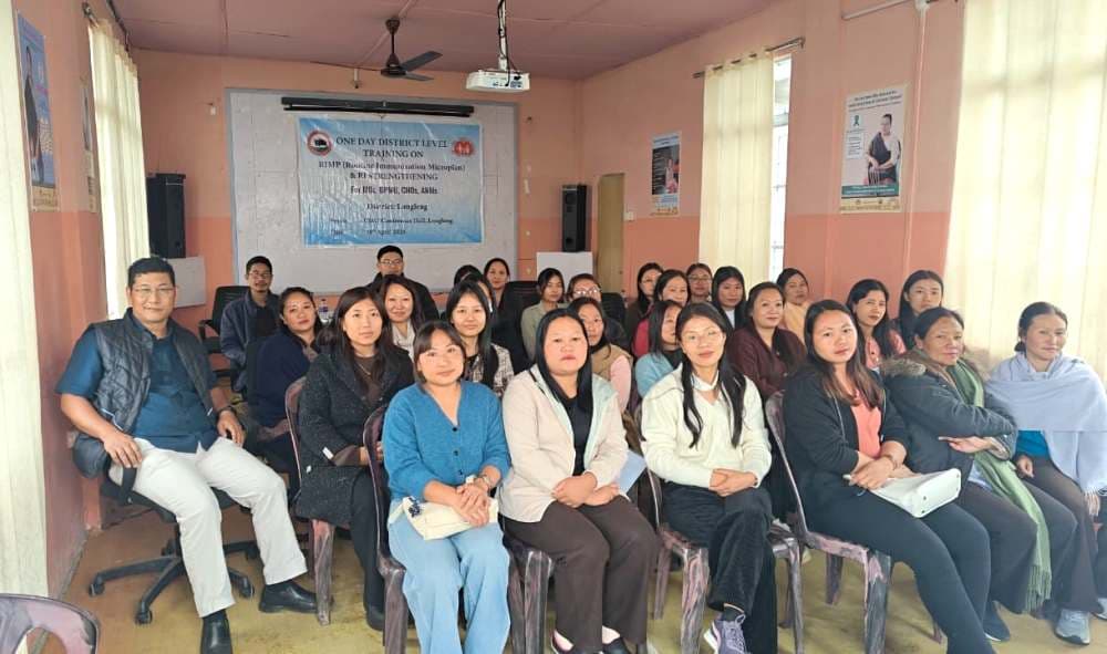 Medical personnel in Longleng undergo routine immunisation training